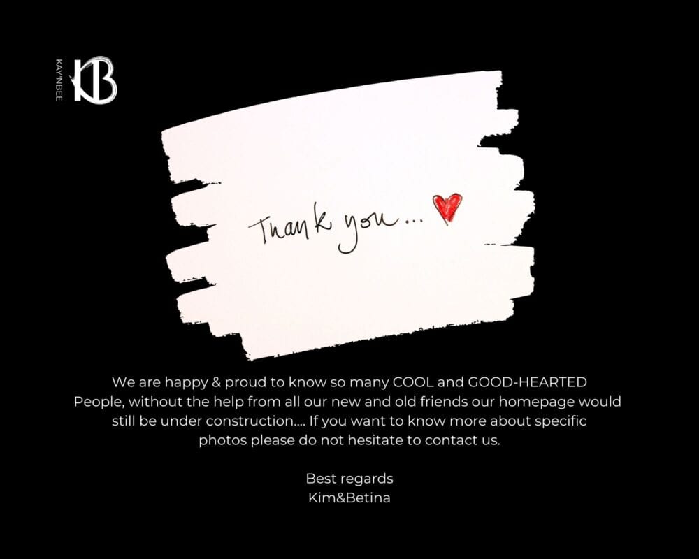 THANKS to ALL OF YOU from KAYnBEE